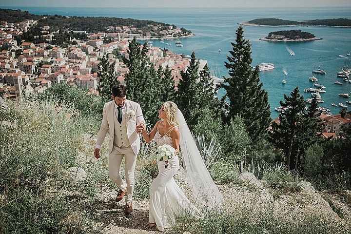 Tom and Bond’s Beautiful Outdoor Wedding in Croatia by Robert Pljuscec