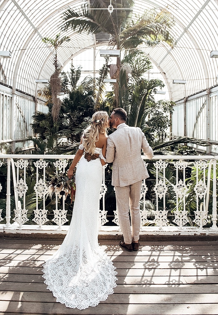 Marija and Ali’s ‘Geometric Patterns and Wild Flowers’ Boho Luxe Swedish Wedding by Karin Lundin