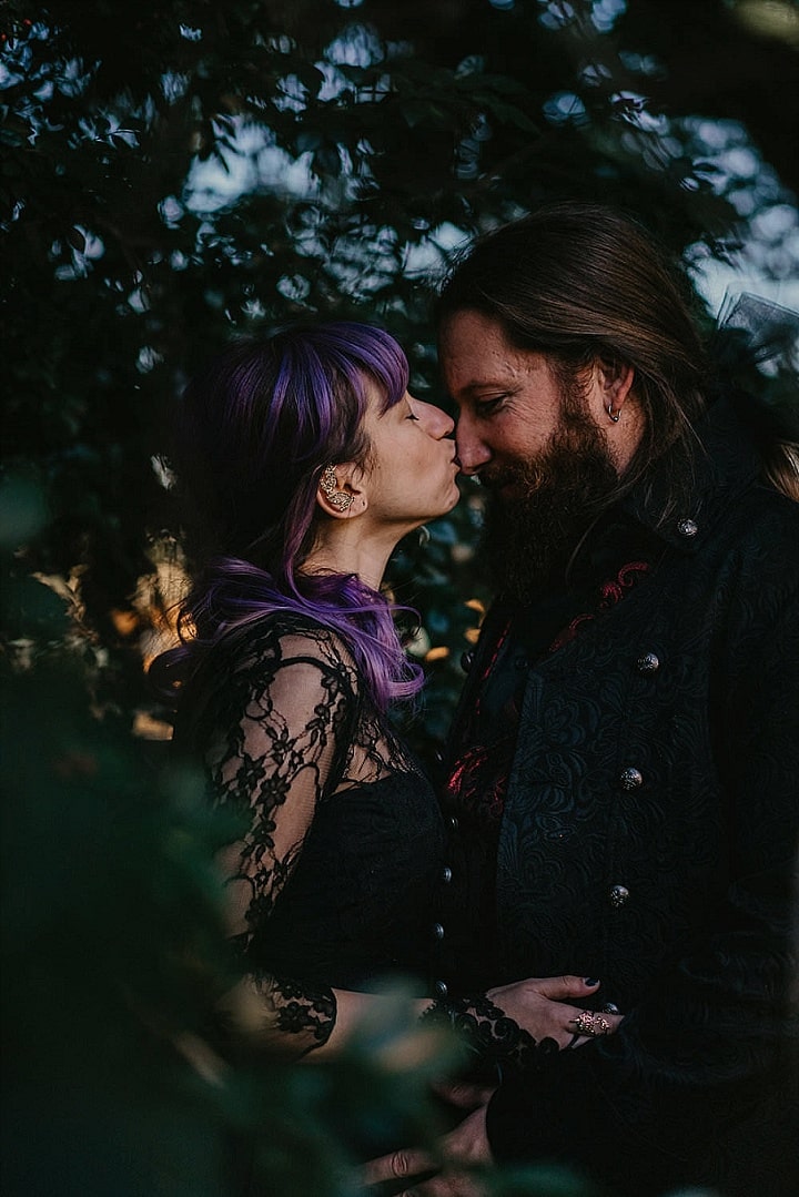 Diana and Frank’s Gothic Fantasy Meets Beauty and the Beast Florida Wedding by Light Sky Photography