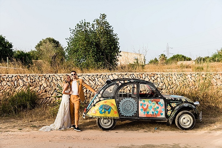 Miles and Emily’s ‘Ibiza Chic’ Beautiful Villa Wedding by Eclection Photography