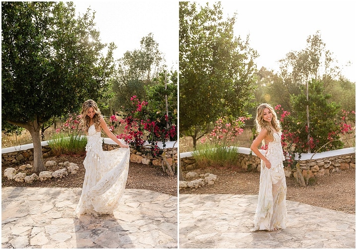 Miles and Emily's 'Ibiza Chic' Beautiful Villa Wedding by Eclection Photography