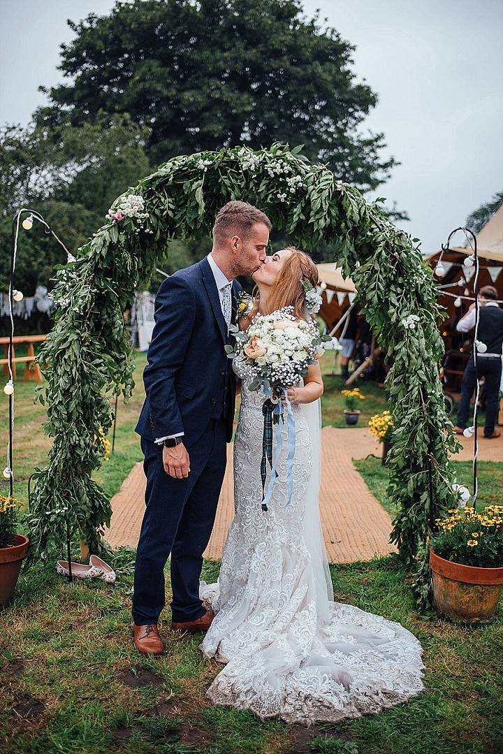 Ella and Jamie’s Locally Sourced, Hand Made Tipi Wedding at Home by Miss Whittington’s Photography