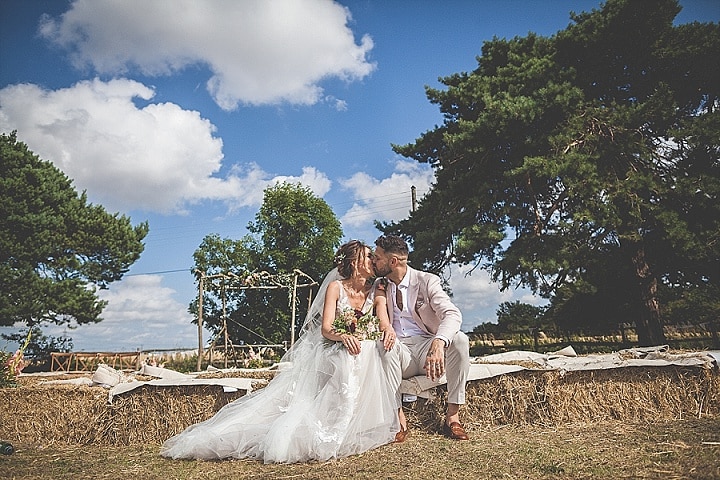 Sophie and Paul’s Fun Filled Hand Made Garden Wedding at Home by Lase Photography