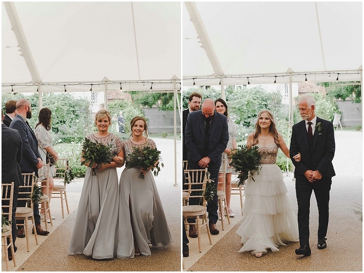 Rona and Alex's Clean and Modern Essex Barn Wedding by Emis Weddings