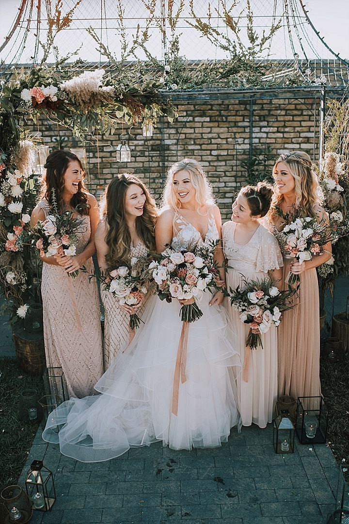 Natalie and Steven s Flower Filled Rustic Romance Wedding in