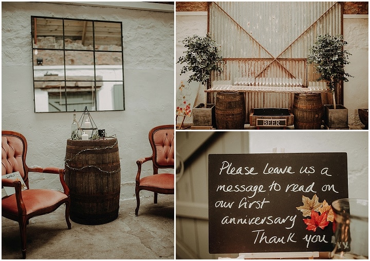 Aimee and Mark's 'Romantic, Organic and Cosy' Candles and Foliage Filled Scottish Wedding by Lena and Patrick