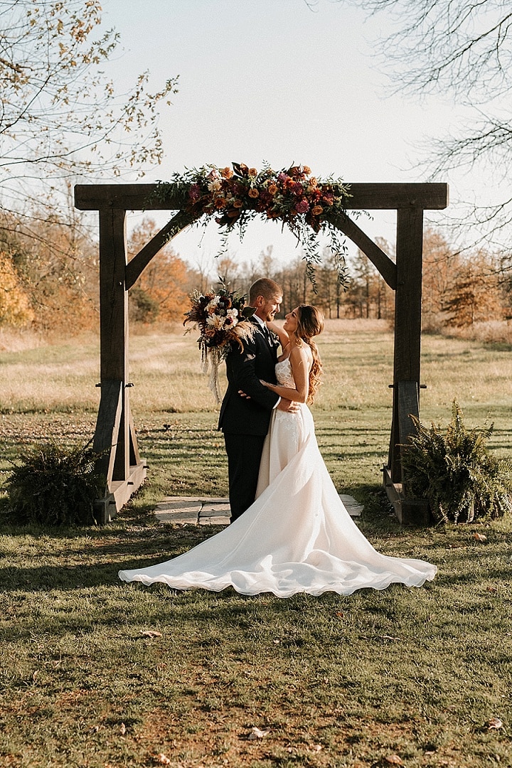 Fall rustic wedding online dresses