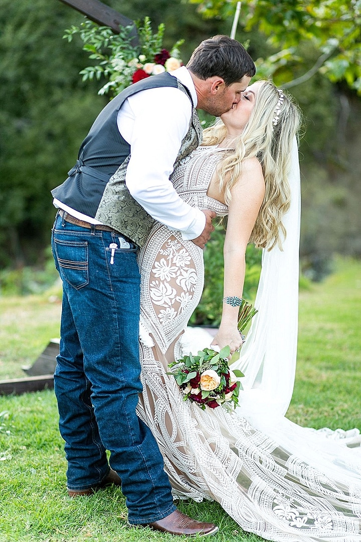 Devin and Cisco's 'Boho-Chic, Meets Rustic Country' California Barn Wedding 