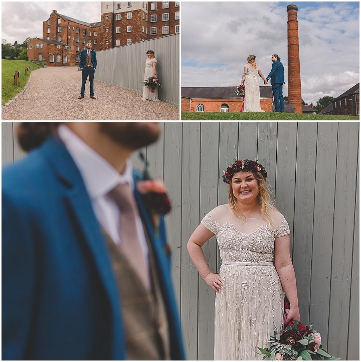 Lizzie and Ollie's Home Spun Burgundy and Pink Derbyshire Wedding by Eternal Images Photography Ltd