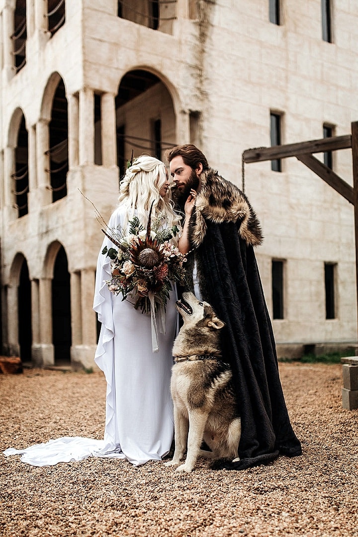 ‘A Union of Ice & Fire’ Game of Thrones Wedding Inspiration