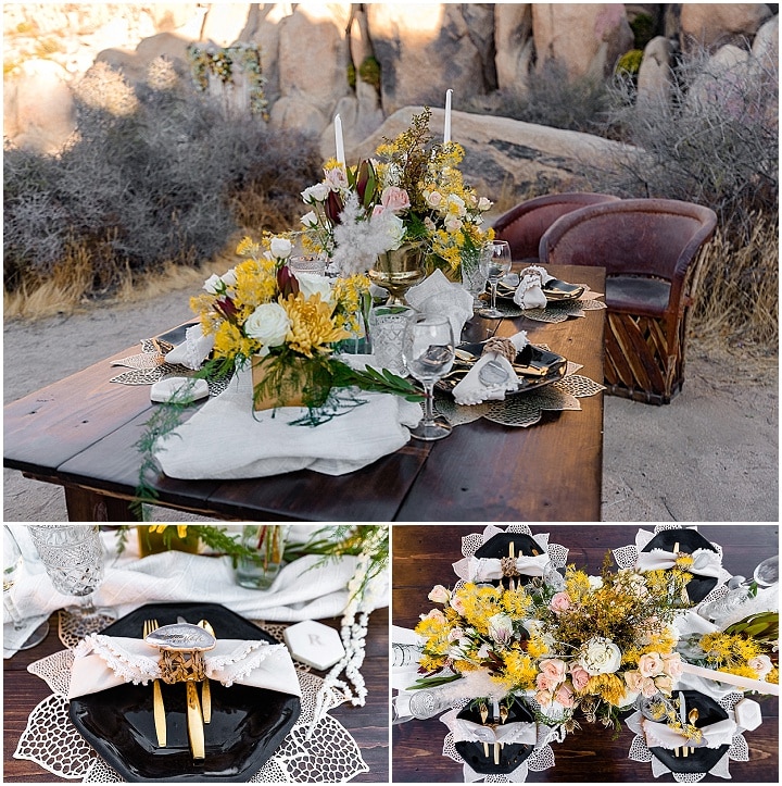 'Boho in the California Desert' Dream Catchers, Geodes and Macrame Wedding Inspiration