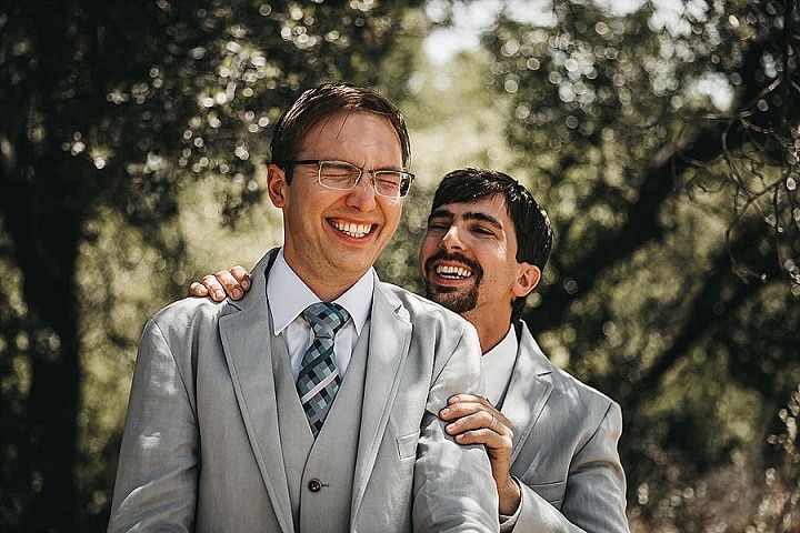 Kyle and Scott's Outdoor Loving DIY California Wedding by VILD Photography