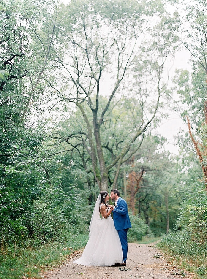 Jasmine and Suvad’s Shabby Chic Pretty Pastel Wedding in Austria