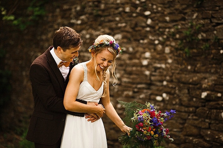 Rosa and Tom’s ‘Full of Laughter’ Homemade Welsh Wedding by James Richard Photography