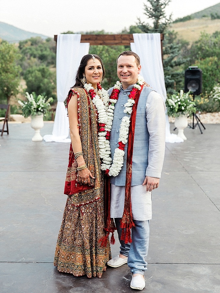 Anjali and Galen’s Indian and Western Fusion Wedding in Utah by Kate Olson Photo