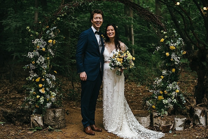 Fiona and Christopher’s Magical Woodland Wedding Meets British Summer Garden Party by Simon Biffen 