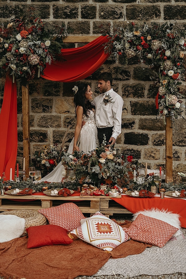 ‘Shades of Autumn’ Boho Chic Outdoor Micro Wedding Inspiration