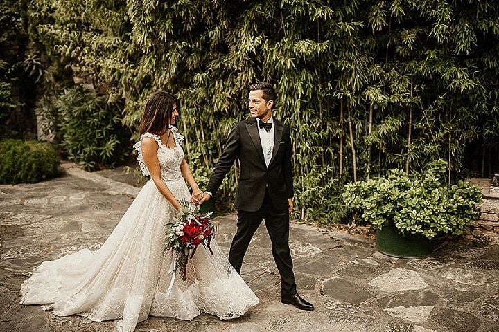 Konstantinos and Anatoli's 'Mediterranean Garden' Outdoor Greek Wedding by WedPashalis