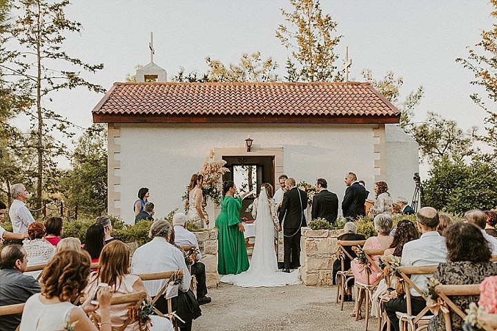 Nicholas and Christiana’s ‘Fairy Lights and Protea’ Stunning Outdoor Wedding in Cyprus by Karina Leonenko Photography