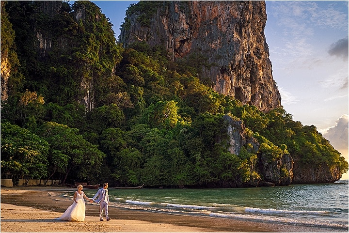 Ash and Arran’s Stunning Intimate Thailand Wedding in a Cave by Dan Morris