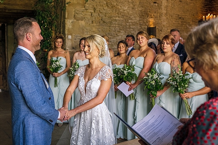 Gemma and Cameron's Botanical Themed Cotswolds Barn Wedding by Dan Morris 