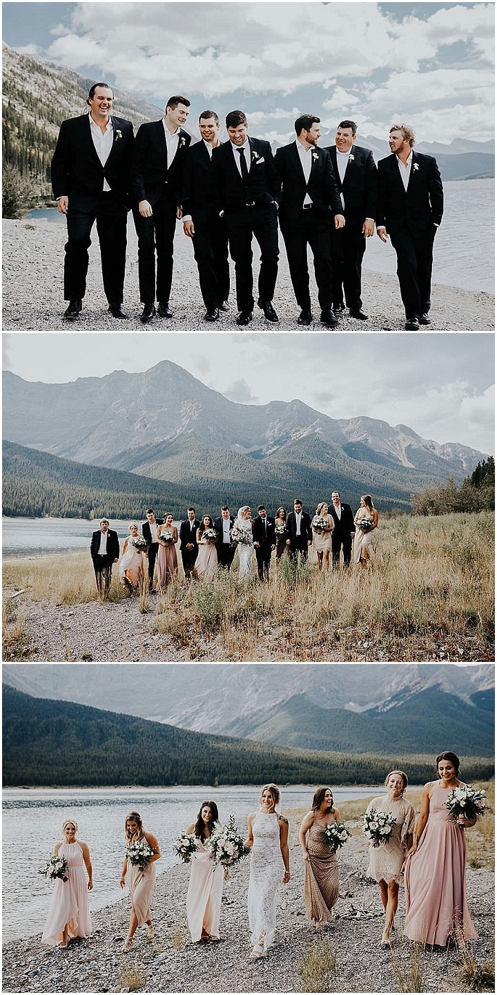 Pernikahan Rocky Mountain Romantis Hailey dan Josh di 'Simple Elegance' di Kanada