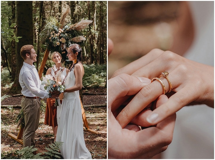 'Woodland Romance' Inspirasi Pernikahan Boho Luxe yang Liar, Alami