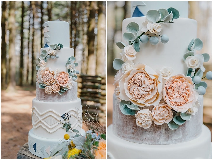 'The Beauty of Nature' Intimate, Whimsical Wedding in the Woods - Boho ...