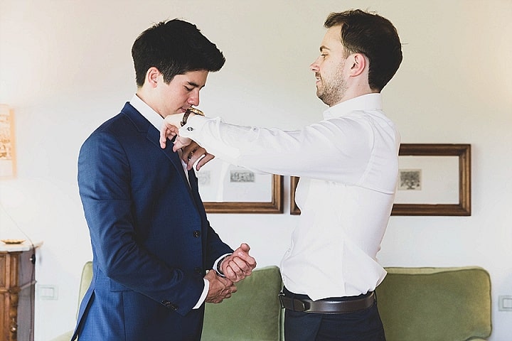Romantis Nicola dan Owen, Pernikahan Kastil Dongeng di Tuscany