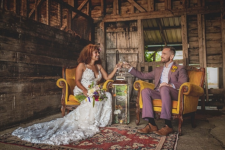 ‘Fun and Colour’ Vibrant Rustic Farm Wedding Inspiration