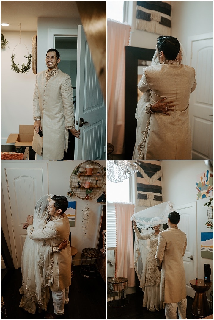 Sabeen and Mohammad's 'Pampas Boho' Rooftop Pakistani Wedding at home by Lana Del Mar Photo