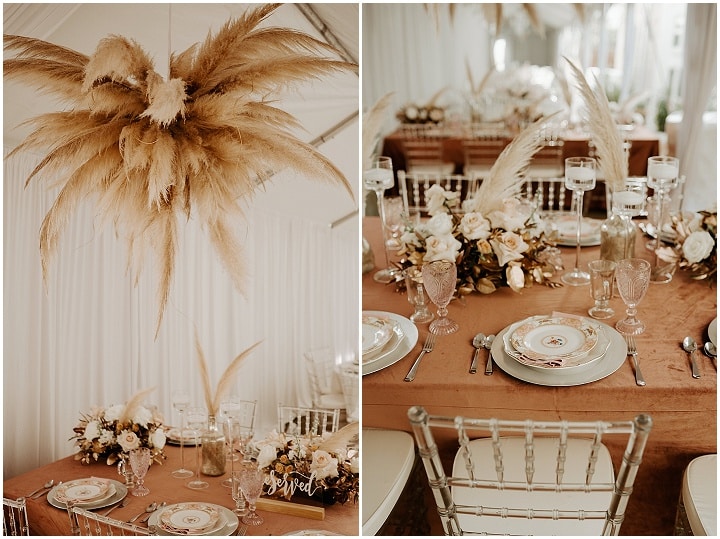 Sabeen and Mohammad's 'Pampas Boho' Rooftop Pakistani Wedding at home by Lana Del Mar Photo