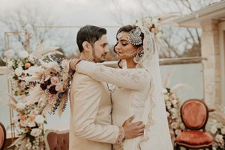 Sabeen and Mohammad's 'Pampas Boho' Rooftop Pakistani Wedding at home by Lana Del Mar Photo