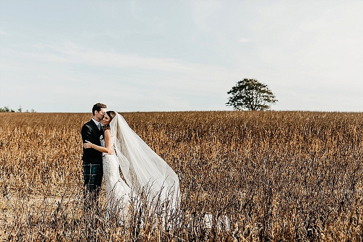 Kirsty and Jannik's 'A Moment Of Utter Bliss In a Year of Complete Chaos!' Micro Farm Wedding at Home by Emma Lawson Photography