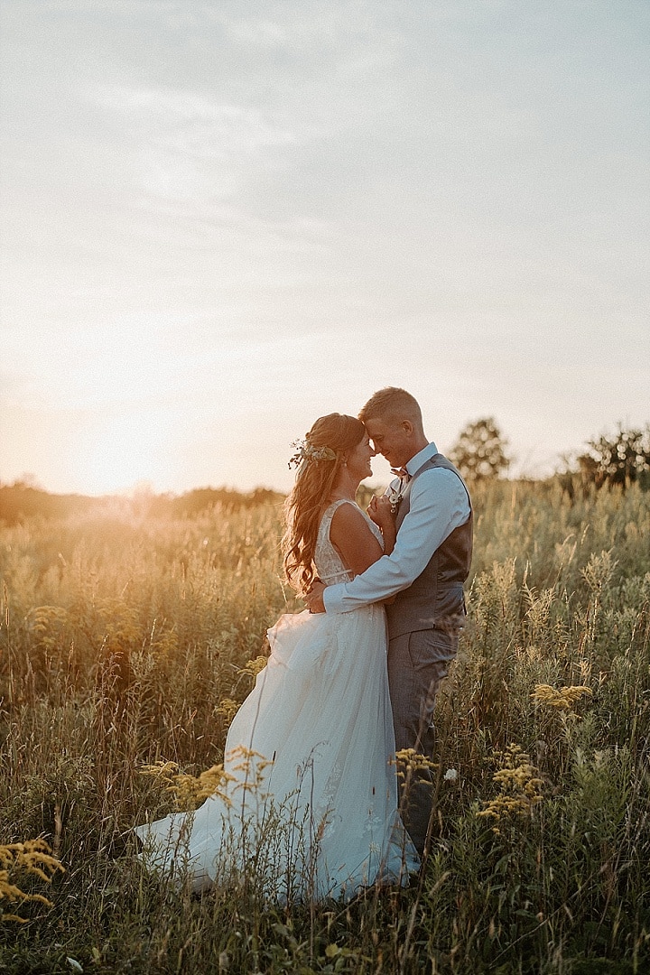  Ally and Cavan’s Whimsical Romantic Backyard Wedding in New York