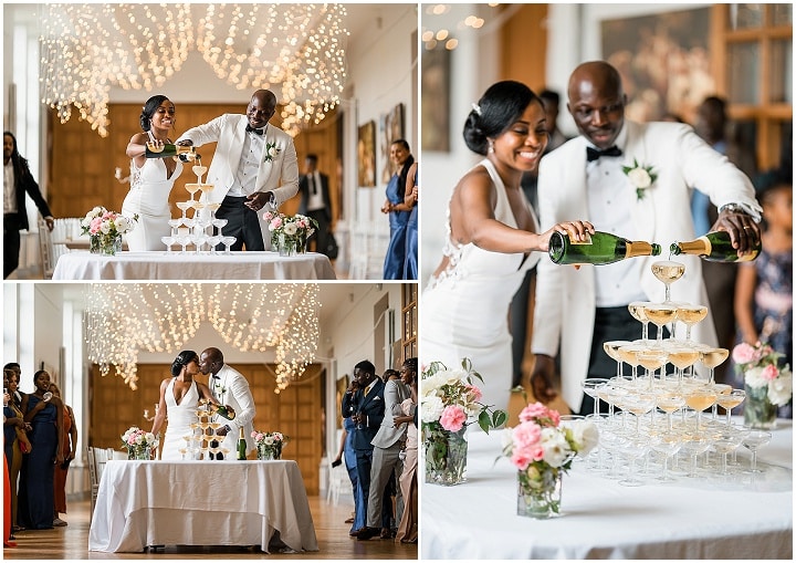 Rachelle and Christopher's Elegant and Sophisticated Chateau Wedding With  An Epic Party by Fire and Ice - Boho Wedding Blog