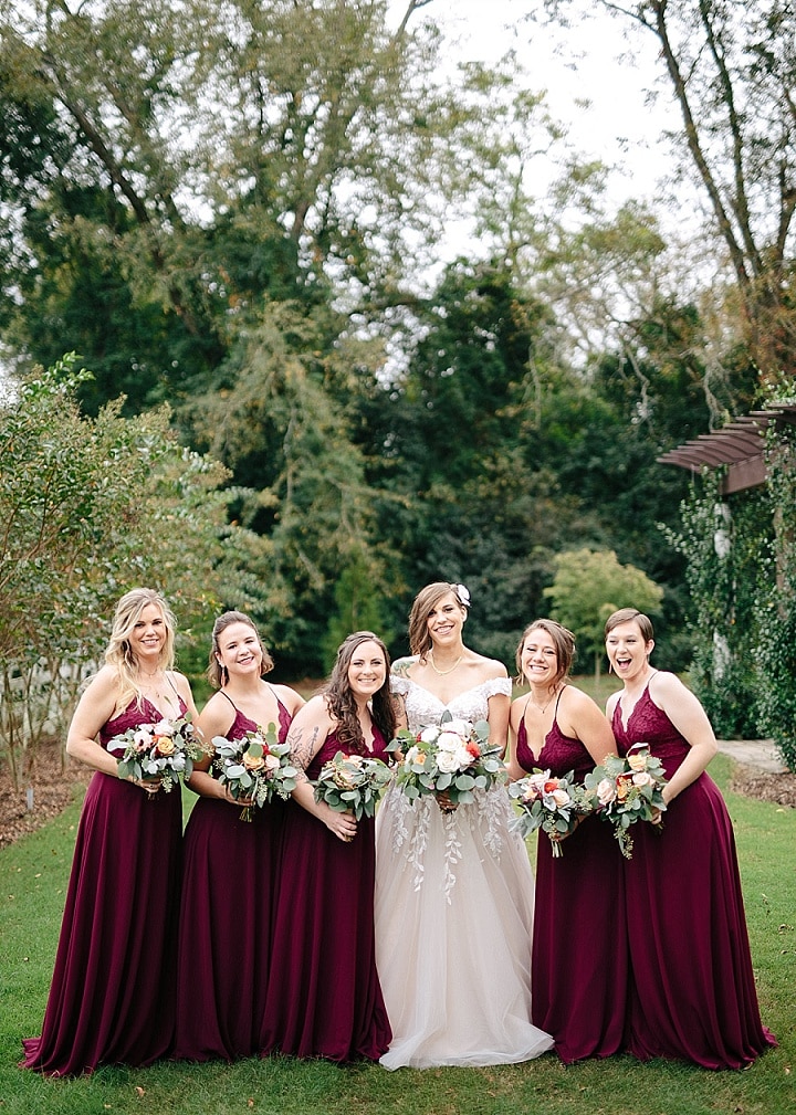 Melody and Blake's Relaxed, DIY Farmhouse Wedding in Georgia by Brandy ...