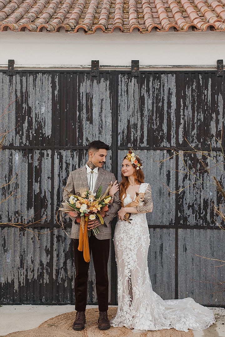 ‘Modern Love’ Terracotta Dream Wedding Inspiration in Portugal