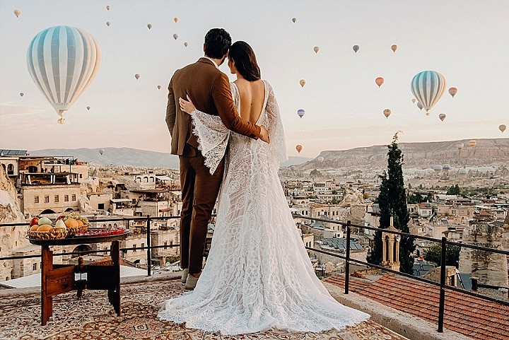 Sunrise Ceremonies, Camel Rides and Hot Air Balloons – An Intimate Elopement in Turkey