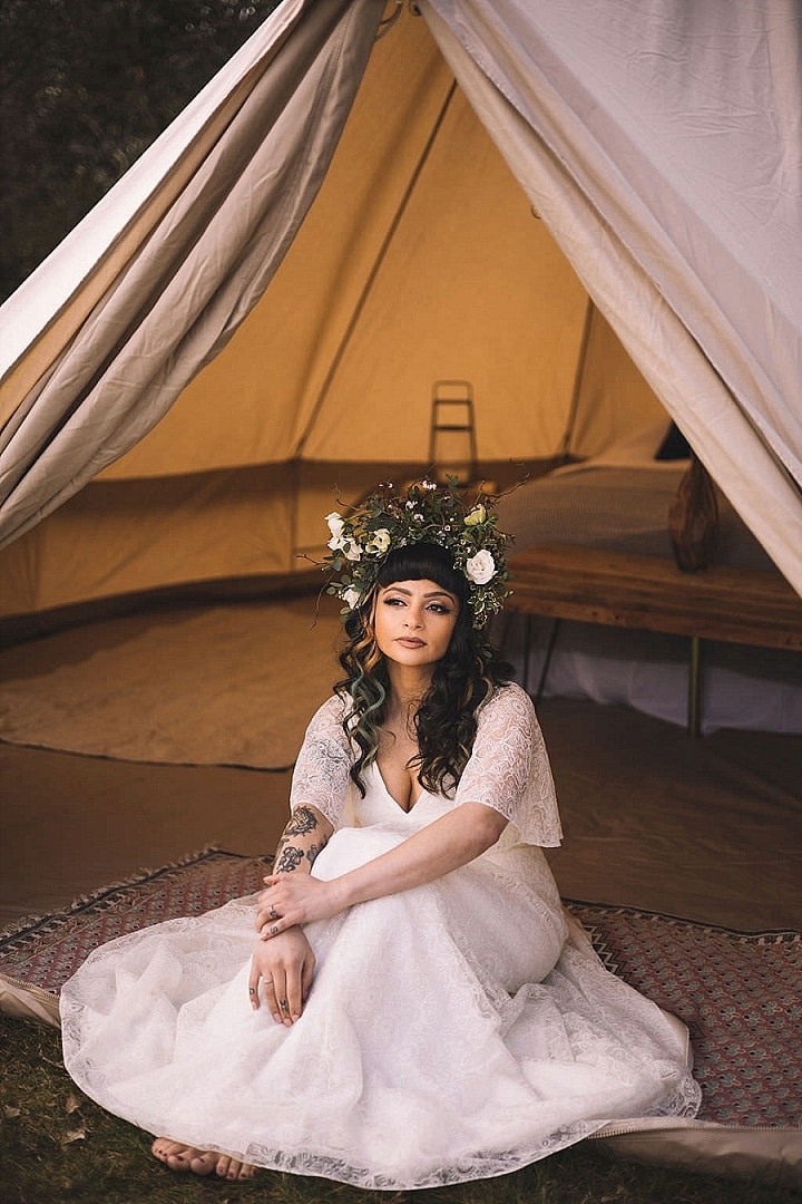 ‘Celestial Boho’ Sustainable Yurt Wedding Inspiration