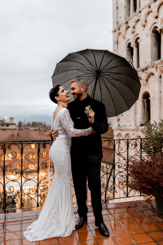 Megan and Donny’s Unique Halloween Elopement in Italy by Alessia Angelotti