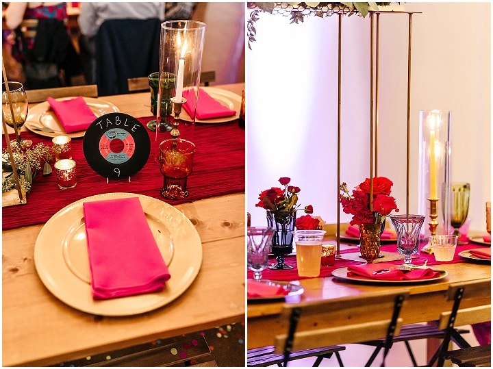 Brenna and Tyler's Colourful 70's Themed Flower Filled Festival Wedding by Jackie McGinnis Photo