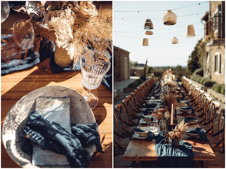 'Luxury Boho' Backyard Inspiration de mariage croate
