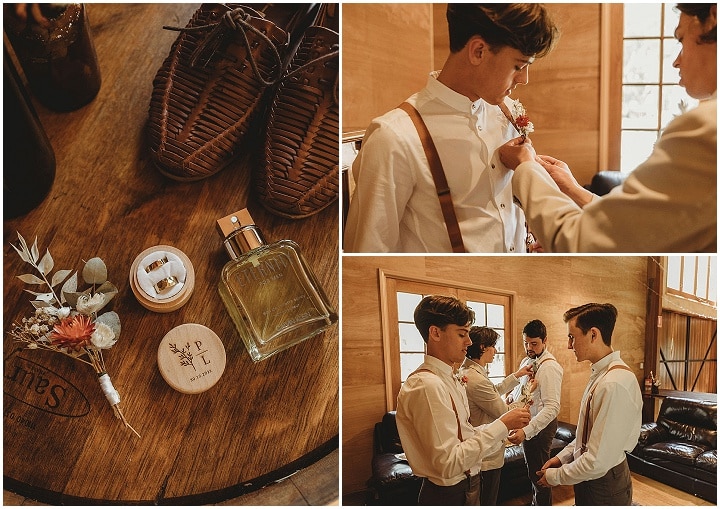 Mariage australien rustique chic en plein air de Phoebe et Liam par Tessa Cox Photography 