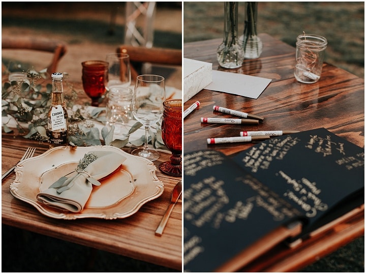 Lexie and Nick's 'Rustic Boho' California Wedding by the River by Alexandra Wallace