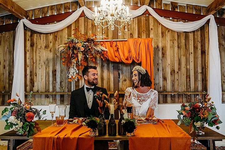 6 idées de combinaisons de couleurs pour un mariage Boho élégant