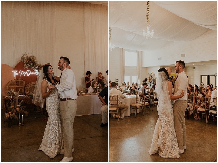 Lexi and Andrew's 'Modern Bohemian' Terracotta and Blush Wedding by K and C Photography