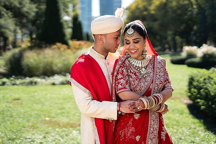 Dipti and Arpan's Super Glam Indian Wedding in Chicago by Lauren Ashley Studios