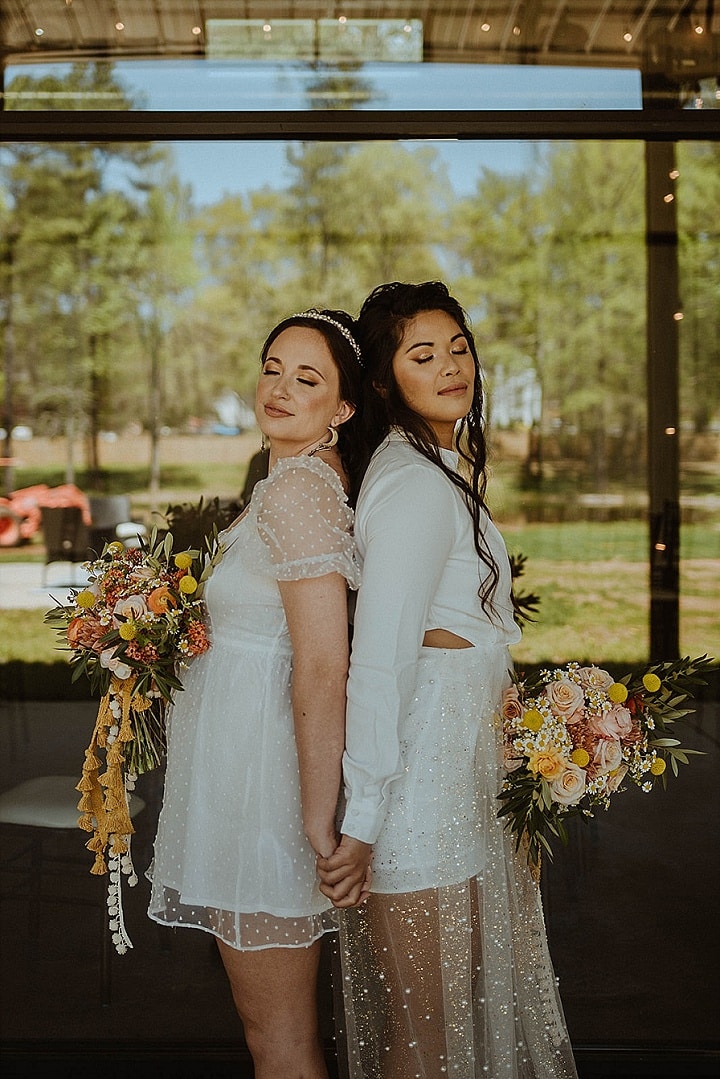 'Boho Grunge Brides Say I Do' Retro Inspired Wedding Inspiration