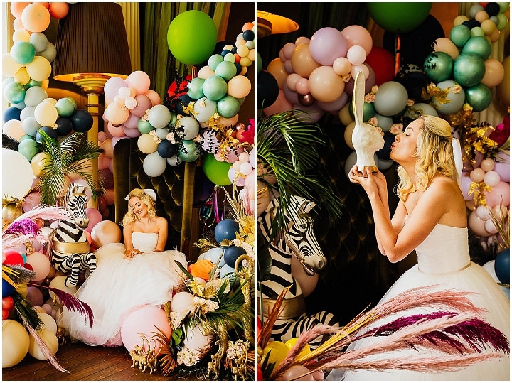 'Curiouser and Curiouser' Magical Modern day Alice in Wonderland Wedding Inspiration